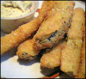deep fried dill pickles